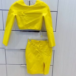 Yellow 2 piece set